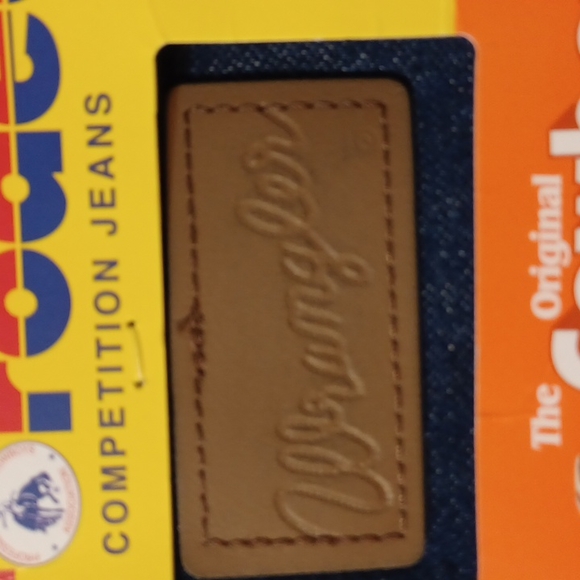 NWT Wrangler Men's 13MWZ Cowboy Cut Original Fit Pro Rodeo Blue Denim Jeans - Picture 4 of 13